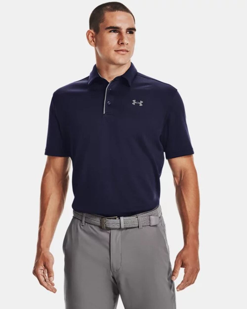 NWT Under Armour Men's UA Tech Polo in Midnight Navy size Large